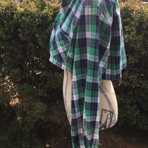 Vintage plaid crop top crop top very rare find - Picture 4 of 7